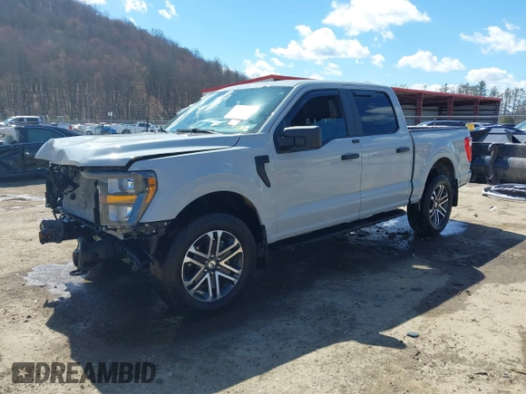 2023 Ford F-150 XL with VIN 1FTFW1E51PFB15197, listed as a IAAI auction lot 41869063 with 33,980 mi miles and . Bid and sale history available at DreamBid. Image 2.