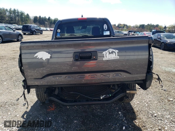 2020 Toyota Tacoma SR with VIN 3TYRX5GNXLT001986, listed as a Copart auction lot 51222685 with 24,207 mi miles and Salvage Title. Bid and sale history available at DreamBid. Image 6.