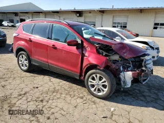 2018 Ford Escape SE with VIN 1FMCU0GD6JUB10339, listed as a Copart auction lot 48799075 with 92,962 mi miles and Salvage Title. Bid and sale history available at carsss.com. Image 4.