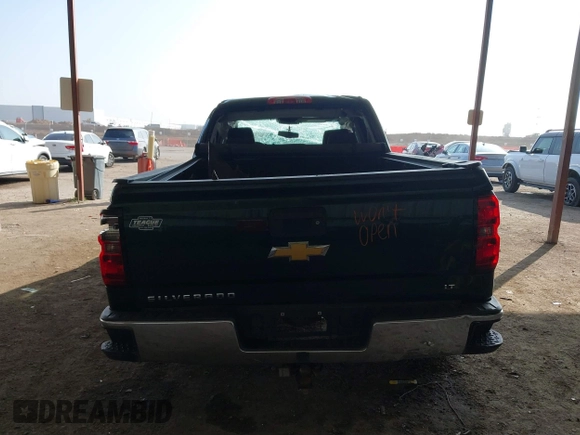 2015 Chevrolet Silverado 1500 LT with VIN 1GCRCREC6FZ161835, listed as a IAAI auction lot 41516896 with 206,305 mi miles. Bid and sale history available at carsss.com. Image 17.