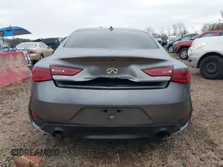 2018 Infiniti Q60 3.0t LUXE with VIN JN1EV7ELXJM392002, listed as a IAAI auction lot 41153596 with 51,369 mi miles. Bid and sale history available at carsss.com. Image 16.
