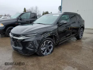 2022 Chevrolet Blazer RS с VIN 3GNKBKRS8NS181200, выставлен на аукционе Copart как лот 52493315 с пробегом 35 126 миль миль и Чистый • Clean title. История ставок и продаж доступна на DreamBid. Изображение 1.