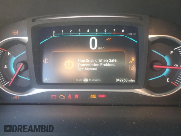 2022 Honda Pilot EX-L with VIN 5FNYF6H51NB097268, listed as a Copart auction lot 47734075 with 42,760 mi miles and Salvage Title. Bid and sale history available at DreamBid. Image 9.