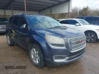 2013 GMC Acadia SLE with VIN 1GKKRPKD4DJ135803, listed as a IAAI auction lot 41433795 with 169,376 mi miles and . Bid and sale history available at DreamBid. Image 1.