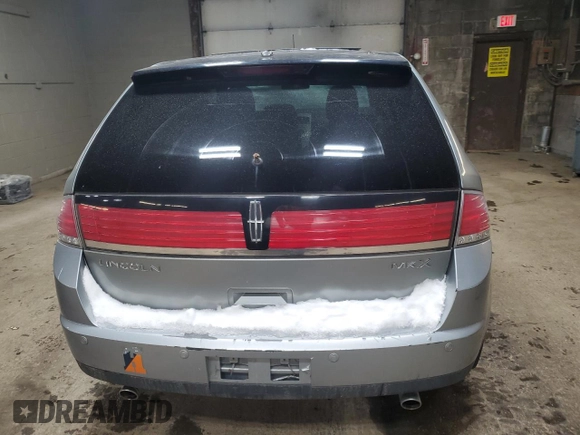2007 Lincoln MKX with VIN 2LMDU68C87BJ37719, listed as a Copart auction lot 43983825 with 142,854 mi miles and Non Repairable. Bid and sale history available at carsss.com. Image 6.