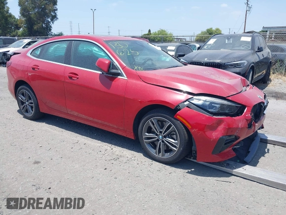 2021 BMW 2 Series 228i with VIN WBA53AK04M7J13461, listed as a IAAI auction lot 42261729 with 37,681 mi miles and . Bid and sale history available at DreamBid. Image 1.