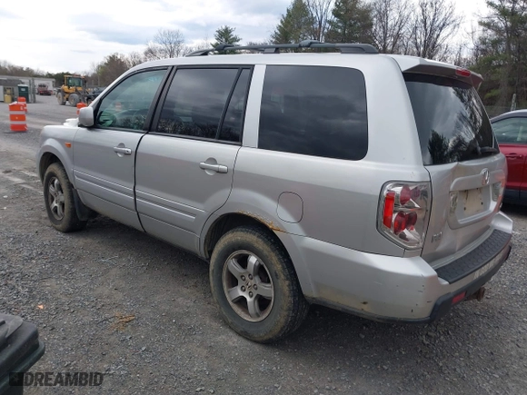 2006 Honda Pilot EX-L with RES with VIN 2HKYF18606H502115, listed as a IAAI auction lot 41872434 with 286,953 mi miles. Bid and sale history available at carsss.com. Image 3.