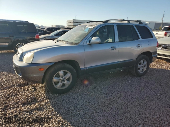 2005 Hyundai Santa Fe GLS with VIN KM8SC13E35U874870, listed as a Copart auction lot 75692594 with 103,884 mi miles and Clean Title. Bid and sale history available at carsss.com. Image 1.