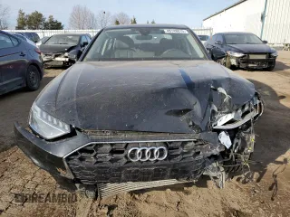 2020 Audi A4 Premium Plus with VIN WAUENAF49LN005872, listed as a Copart auction lot 48748015 with Not provided miles and Salvage title. Bid and sale history available at DreamBid. Image 5.