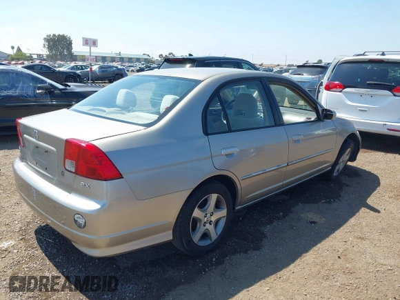 2004 Honda Civic EX z VIN 2HGES26724H640228, wystawiony jako IAAI lot #42453479 z przebiegiem 221 183 mil mil oraz . Historia ofert i sprzedaży dostępna na DreamBid. Obrazek 4.