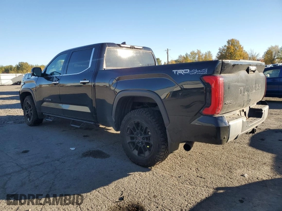 2022 Toyota Tundra Limited Hybrid with VIN 5TFJC5EC5NX001607, listed as a Copart auction lot 79141624 with 76,329 mi miles and Salvage title. Bid and sale history available at DreamBid. Image 2.