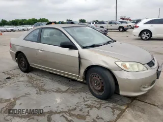 2004 Honda Civic LX with VIN 1HGEM22504L042804, listed as a Copart auction lot 55360395 with 0 mi miles and Clean Title. Bid and sale history available at carsss.com. Image 4.