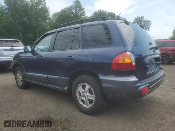 2004 Hyundai Santa Fe GLS with VIN KM8SC13D04U768091, listed as a Copart auction lot 60824345 with 119,571 mi miles and Salvage title. Bid and sale history available at DreamBid. Image 2.