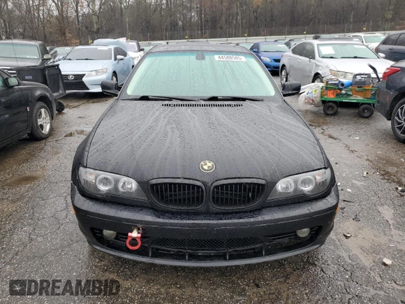 2004 BMW 3 Series 330Ci with VIN WBABD53444PL15340, listed as a Copart auction lot 44588585 with 247,550 mi miles and Non Repairable. Bid and sale history available at carsss.com. Image 5.