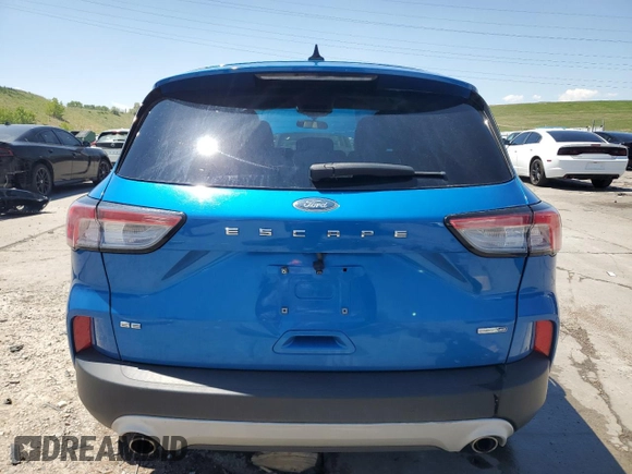 2020 Ford Escape SE z VIN 1FMCU9G61LUA10979, wystawiony jako Copart lot #60166075 z przebiegiem 87 365 mil mil oraz Szkoda całkowita • Salvage title. Historia ofert i sprzedaży dostępna na DreamBid. Obrazek 6.