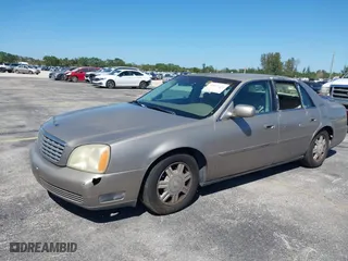 2004 Cadillac DeVille with VIN 1G6KD54Y44U121318, listed as a IAAI auction lot 41833122 with 152,258 mi miles. Bid and sale history available at carsss.com. Image 2.