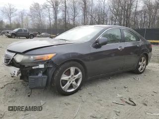 2011 Acura TSX with VIN JH4CU2F6XBC012617, listed as a Copart auction lot 51209815 with 100,267 mi miles and Salvage Title. Bid and sale history available at carsss.com. Image 1.