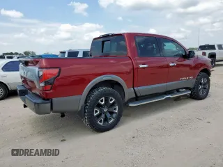 2020 Nissan Titan SL с VIN 1N6AA1ED5LN502137, выставлен на аукционе Copart как лот 59094945 с пробегом 42 241 миль миль и Списание • Salvage title. История ставок и продаж доступна на DreamBid. Изображение 3.