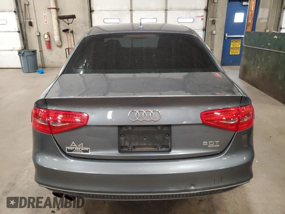 2015 Audi A4 Premium with VIN WAUBFAFL1FN013864, listed as a Copart auction lot 51519275 with 106,232 mi miles and Salvage Title. Bid and sale history available at carsss.com. Image 6.