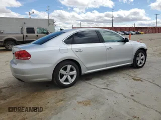 2013 Volkswagen Passat SE w/Sunroof & Nav with VIN 1VWBP7A37DC139517, listed as a Copart auction lot 48500645 with 86,871 mi miles and Salvage Title. Bid and sale history available at carsss.com. Image 3.