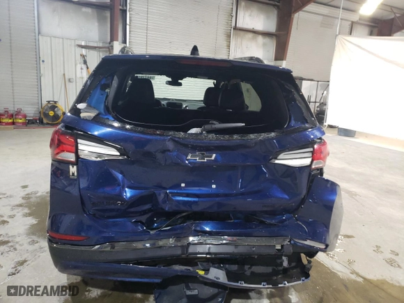 2022 Chevrolet Equinox RS with VIN 3GNAXWEV9NS100970, listed as a Copart auction lot 88779195 with 18,754 mi miles and Salvage Title. Bid and sale history available at carsss.com. Image 6.