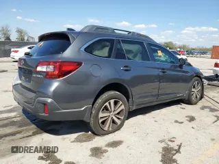 2019 Subaru Outback Limited with VIN 4S4BSANC7K3228618, listed as a Copart auction lot 47032615 with Not Provided miles and Non Repairable. Bid and sale history available at DreamBid. Image 3.