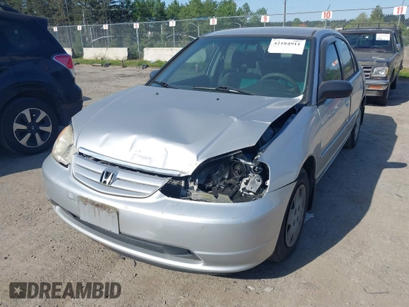 2003 Honda Civic LX with VIN JHMES16503S000239, listed as a IAAI auction lot 42184911 with 148,257 mi miles and . Bid and sale history available at DreamBid. Image 6.