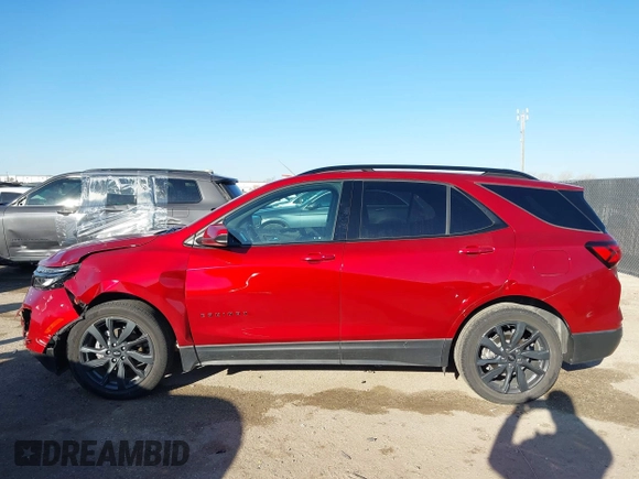 2022 Chevrolet Equinox RS with VIN 2GNAXMEV0N6138347, listed as a IAAI auction lot 41655277 with 26,526 mi miles and . Bid and sale history available at DreamBid. Image 14.