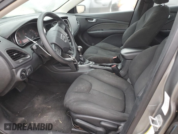 2013 Dodge Dart SE with VIN 1C3CDFAA4DD247102, listed as a Copart auction lot 46882125 with 106,068 mi miles and Clean Title. Bid and sale history available at carsss.com. Image 7.