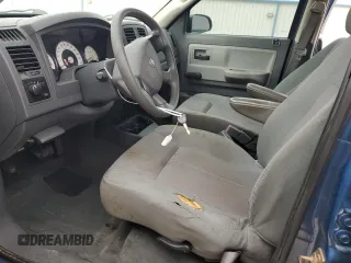 2005 Dodge Dakota ST with VIN 1D7HE28K65S250141, listed as a Copart auction lot 86490584 with 217,766 mi miles and Salvage Title. Bid and sale history available at DreamBid. Image 7.