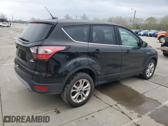 2017 Ford Escape SE with VIN 1FMCU0GD4HUC62887, listed as a Copart auction lot 52010855 with 132,720 mi miles and Clean Title. Bid and sale history available at carsss.com. Image 3.