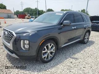 2020 Hyundai Palisade SEL with VIN KM8R3DHEXLU091731, listed as a Copart auction lot 60856395 with 155,147 mi miles and Clean title. Bid and sale history available at DreamBid. Image 1.