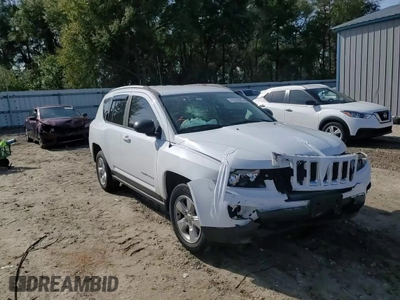 2016 Jeep Compass Sport with VIN 1C4NJCBB8GD731524, listed as a Copart auction lot 42328385 with 103,218 mi miles and Salvage title. Bid and sale history available at DreamBid. Image 13.