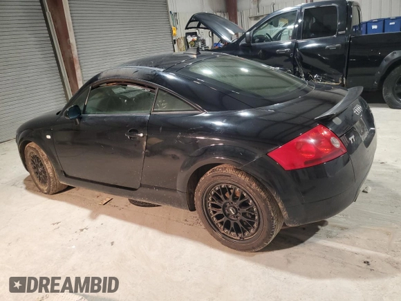 2001 Audi TT with VIN TRUWX28N811020886, listed as a Copart auction lot 87204464 with 0 mi miles and Salvage Title. Bid and sale history available at carsss.com. Image 2.