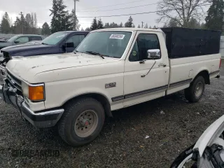 1991 Ford F-150 with VIN 1FTEF15N8MLA29118, listed as a Copart auction lot 86580234 with 66,814 mi miles and Salvage Title. Bid and sale history available at carsss.com. Image 1.