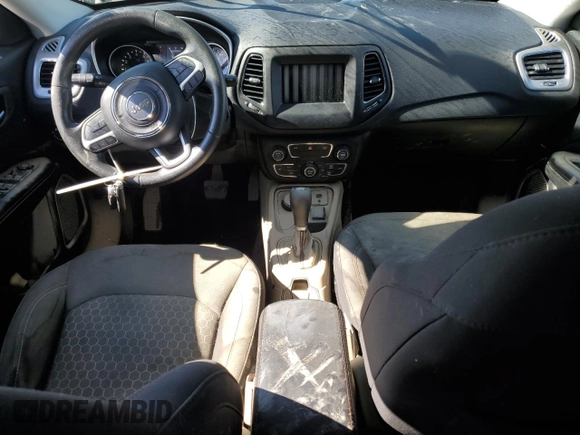 2019 Jeep Compass Sport с VIN 3C4NJDAB2KT734946, выставлен на аукционе Copart как лот 46357205 с пробегом 80 456 миль миль и Списание • Salvage title. История ставок и продаж доступна на DreamBid. Изображение 8.
