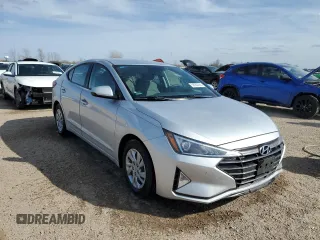 2019 Hyundai Elantra SE with VIN KMHD74LF3KU810038, listed as a Copart auction lot 52762765 with 144,599 mi miles and Salvage Title. Bid and sale history available at DreamBid. Image 4.