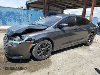 2016 Chrysler 200 S z VIN 1C3CCCBB6GN175875, wystawiony jako Copart lot #51301115 z przebiegiem 109 357 mil mil oraz Szkoda całkowita • Salvage title. Historia ofert i sprzedaży dostępna na DreamBid. Obrazek 1.