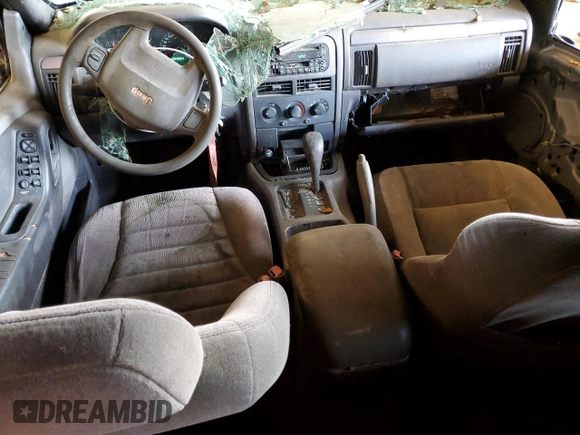 2001 Jeep Grand Cherokee Laredo with VIN 1J4GX48S61C603035, listed as a Copart auction lot 50267945 with 320,564 mi miles and Salvage title. Bid and sale history available at DreamBid. Image 8.
