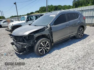 2017 Nissan Rogue SL z VIN JN8AT2MV5HW258265, wystawiony jako Copart lot #58349035 z przebiegiem 83 403 mil mil oraz Szkoda całkowita • Salvage title. Historia ofert i sprzedaży dostępna na DreamBid. Obrazek 1.