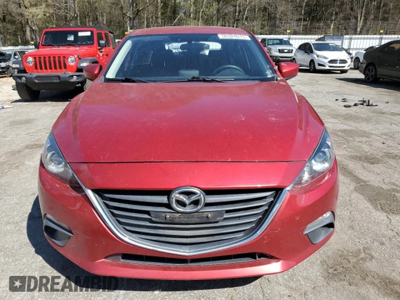 2016 Mazda 3 i Sport with VIN 3MZBM1K73GM258448, listed as a Copart auction lot 50324015 with 90,100 mi miles and Salvage Title. Bid and sale history available at DreamBid. Image 5.
