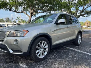 2013 BMW X3 xDrive28i with VIN 5UXWX9C57D0A26278, listed as a Copart auction lot 52040825 with 110,761 mi miles and Clean Title. Bid and sale history available at carsss.com. Image 2.