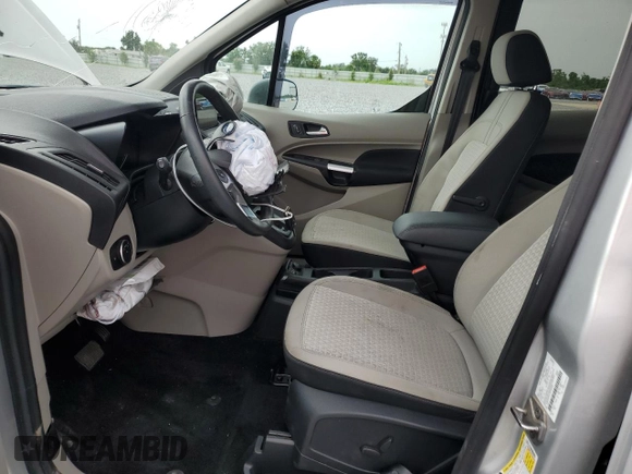 2021 Ford Transit Connect XLT with VIN NM0GE9F21M1504485, listed as a Copart auction lot 63164835 with 62,345 mi miles and Non repairable. Bid and sale history available at DreamBid. Image 7.