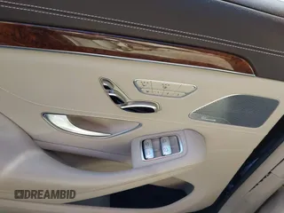 2015 Mercedes-Benz S-Class S 550e Plug-In Hybrid with VIN WDDUG6DBXFA104371, listed as a IAAI auction lot 41714038 with 1 mi miles. Bid and sale history available at carsss.com. Image 19.