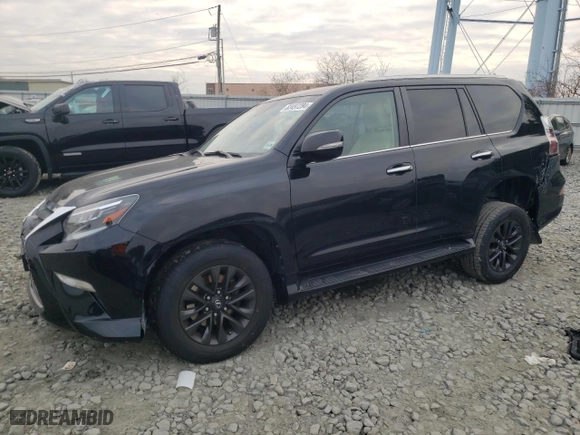 2020 Lexus GX with VIN JTJAM7BX4L5267142, listed as a Copart auction lot 83497284 with 54,043 mi miles and Salvage Title. Bid and sale history available at carsss.com. Image 1.