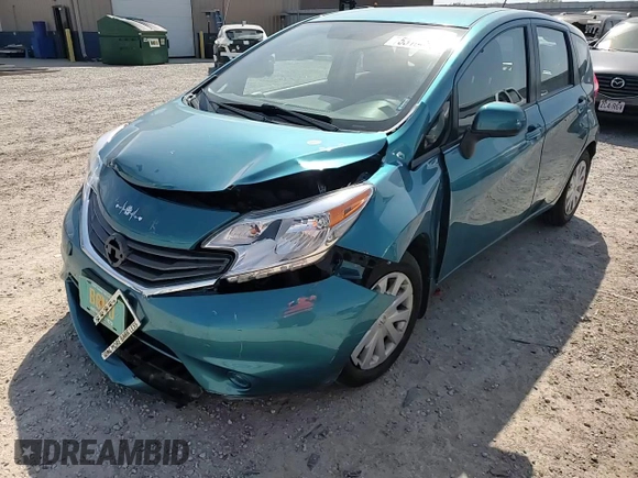 2014 Nissan Note SV with VIN 3N1CE2CP9EL373201, listed as a Copart auction lot 53180025 with 57,945 mi miles and Salvage Title. Bid and sale history available at DreamBid. Image 11.