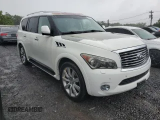 2012 Infiniti QX56 8-passenger z VIN JN8AZ2NCXC9315269, wystawiony jako Copart lot #59571585 z przebiegiem 205 969 mil mil oraz Czysty tytuł • Clean title. Historia ofert i sprzedaży dostępna na DreamBid. Obrazek 4.