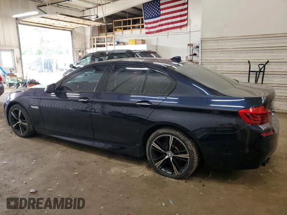 2015 BMW 5 Series 535d xDrive with VIN WBAFV3C55FD686488, listed as a Copart auction lot 56680554 with 109,023 mi miles and Salvage title. Bid and sale history available at DreamBid. Image 2.