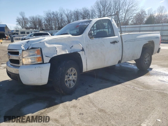 2008 Chevrolet Silverado 1500 Work Truck with VIN 1GCEK14C78Z332678, listed as a Copart auction lot 46855235 with 177,794 mi miles and Salvage Title. Bid and sale history available at carsss.com. Image 1.