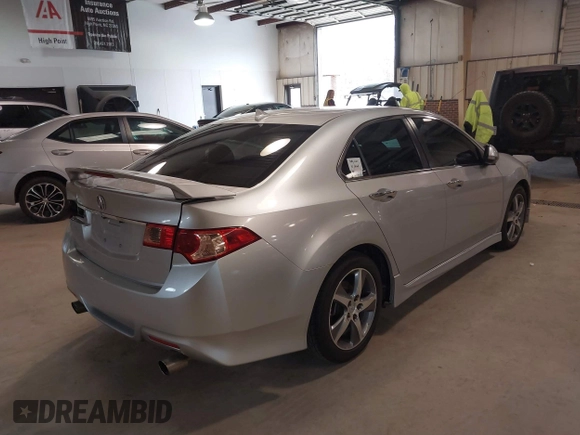 2012 Acura TSX Special Edition with VIN JH4CU2F85CC001625, listed as a IAAI auction lot 41447547 with 95,622 mi miles. Bid and sale history available at carsss.com. Image 4.